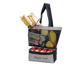 600D Polyester Mesh Cooler Tote
