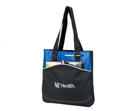 600D Polyester and 90G Diamond Non-Woven Business Tote