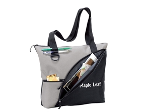 600D Polyester Excel Sport Zippered Carry Tote