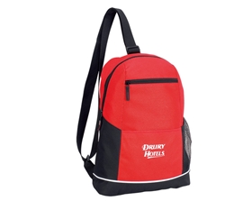 600D Polyester with 90G Diamond Non-Woven Backpack