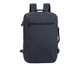 Recycled 300D/PVC Graphite Computer Backpack